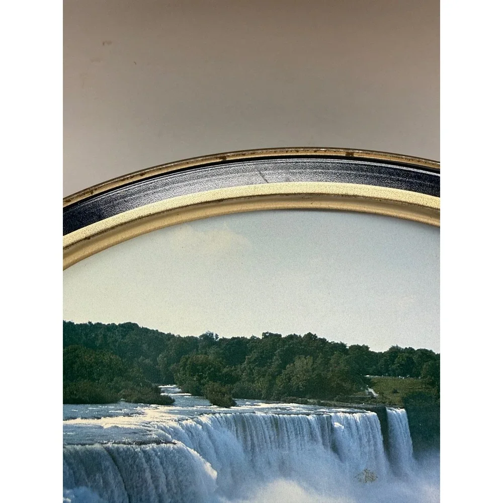 Vintage 1986 Sunshine Biscuits Tin Mount Rushmore Niagara Falls Limited Edition
